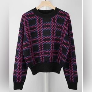 Plaid &Other Stories sweater